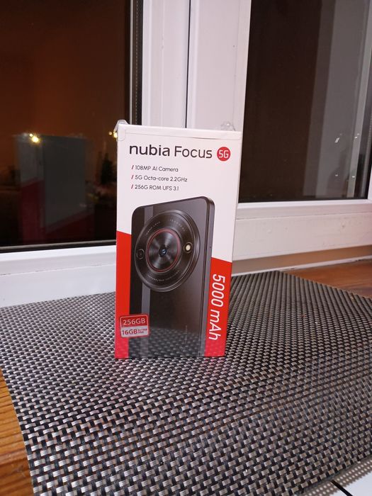 Новий ZTE Nubia Focus 5G на 256Gb