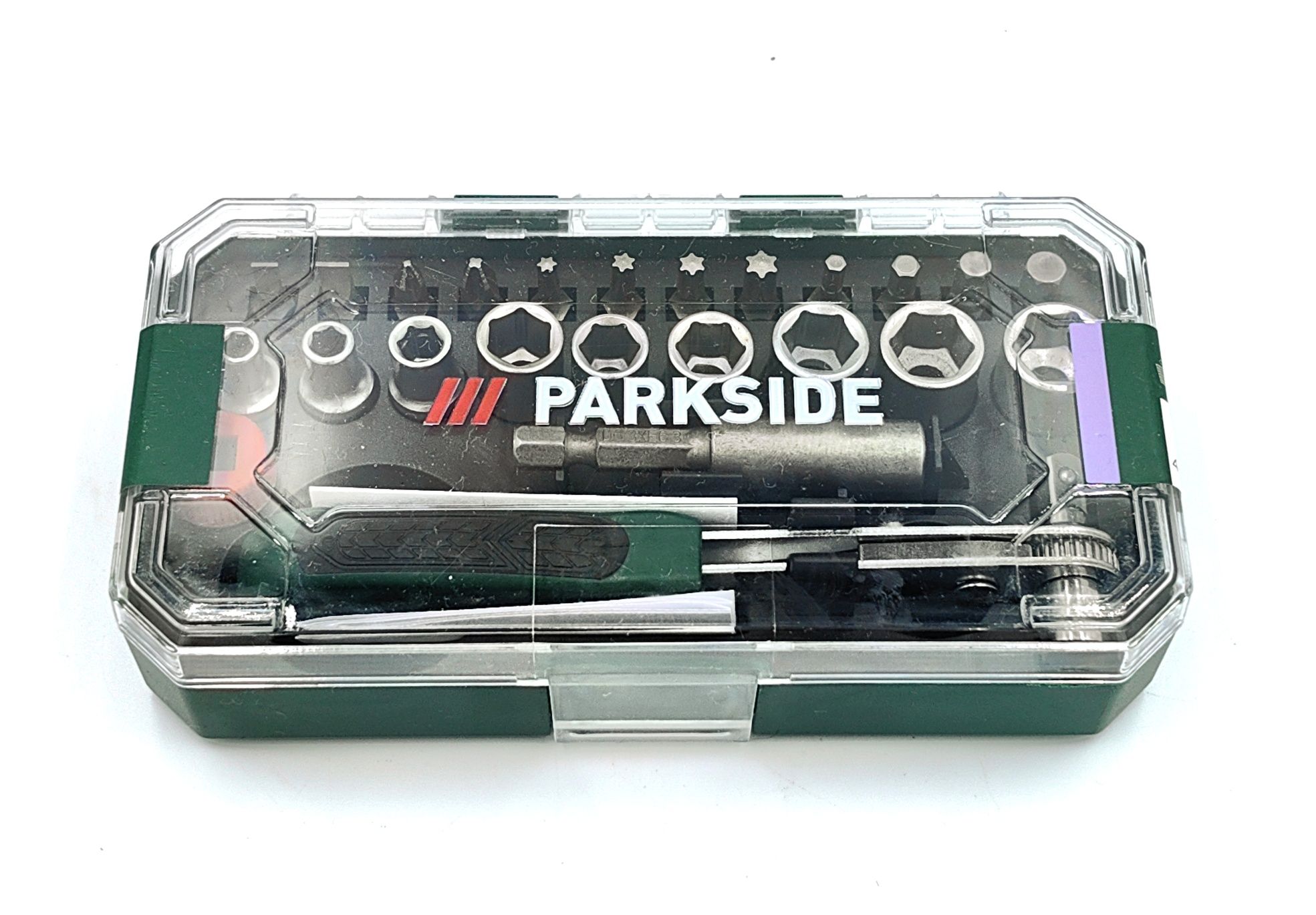 Parkside zestaw śrubokrętów z grzechotką