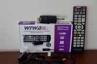 WIWA H.265 Mini LED tuner dekoder  telewizji cyfrowej DVB-T2 HEVC