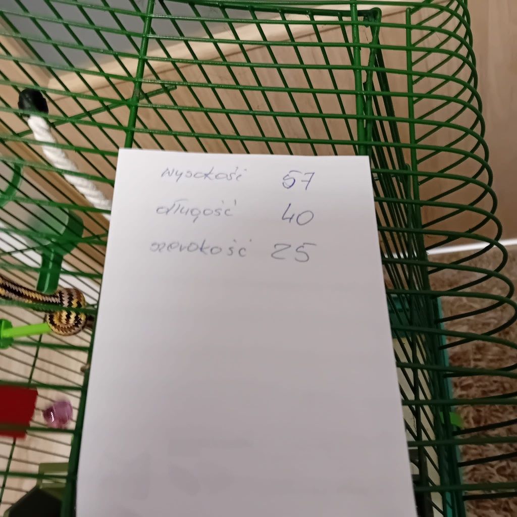 Klatkę dla papugi sprzedam używaną
