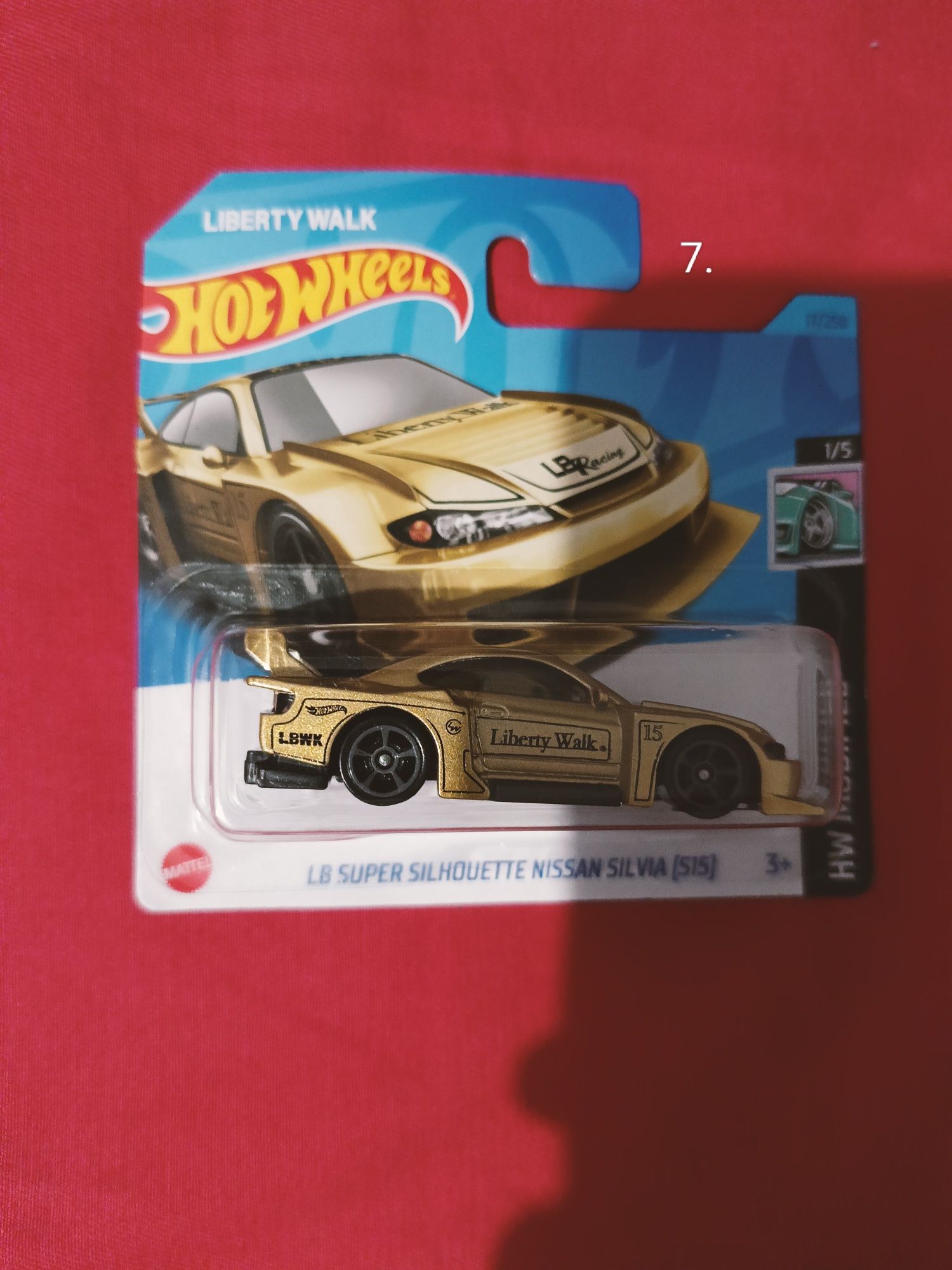 7. HotWheels LB Super Silhouette Nissan Silvia (S15)