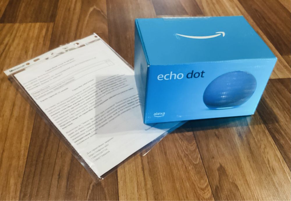 Умная колонка акустическая система Amazon Echo Dot Black