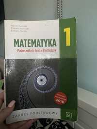 MATEMATYKA 1, podręcznik dla liceów i techników
