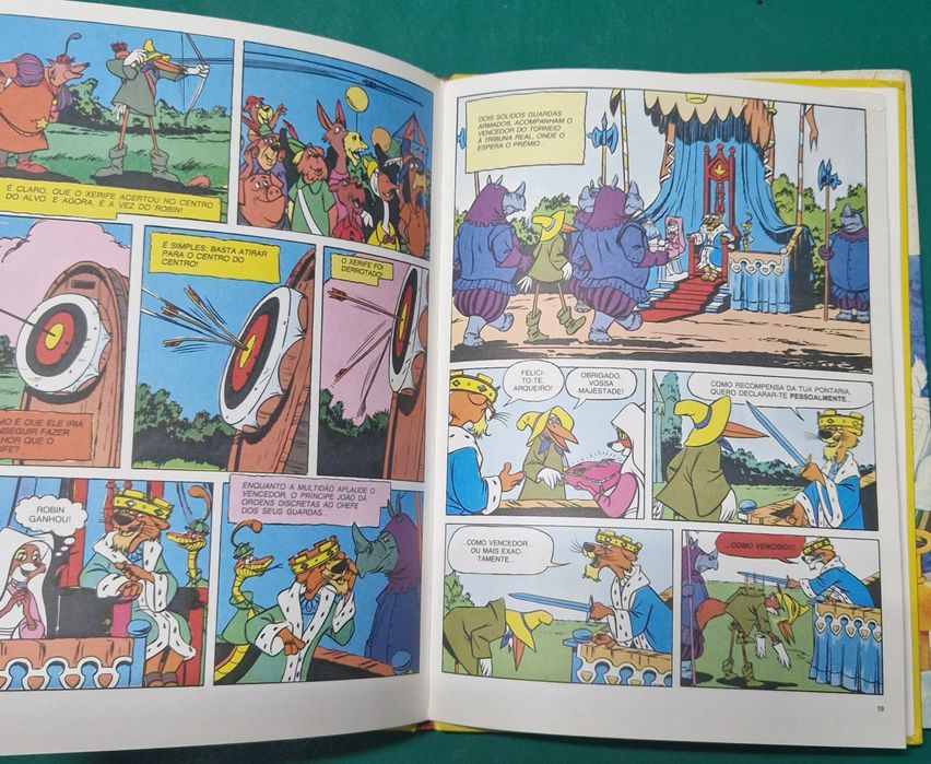 Livro de colecção Robin dos bosques