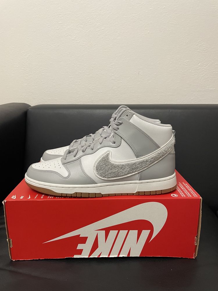 ОРИГИНАЛ | Кроссовки Nike Dunk High Retro Grey Gum DR8803-003