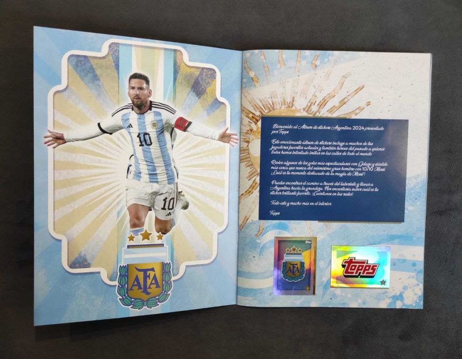 Topps AFA Argentina Official Sticker Album