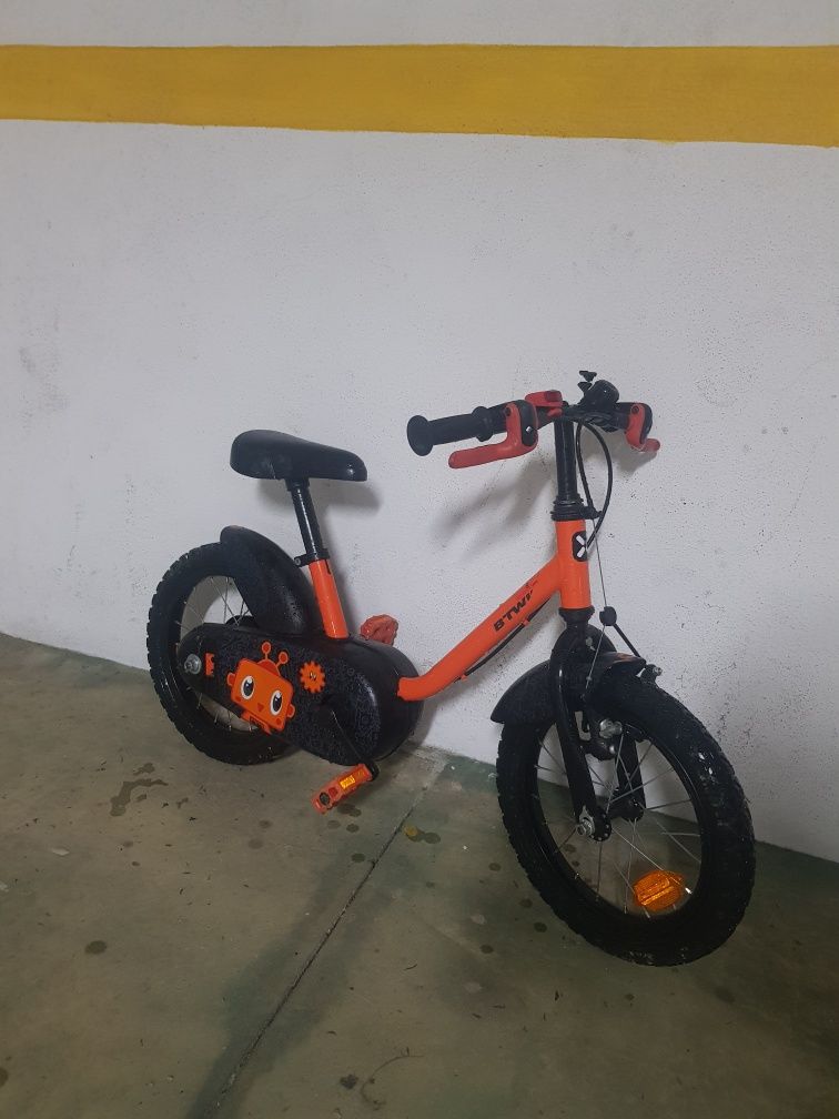 Bicicleta criança roda 14 Decathlon