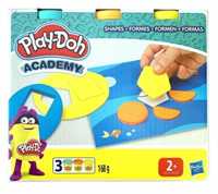 Ciastolina Play-Doh Kształty E3731 E3705 Hasbro 2+ zabawka edukacyjna