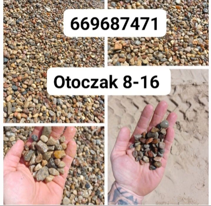 Żwir,piasek,ziemia,otoczaki