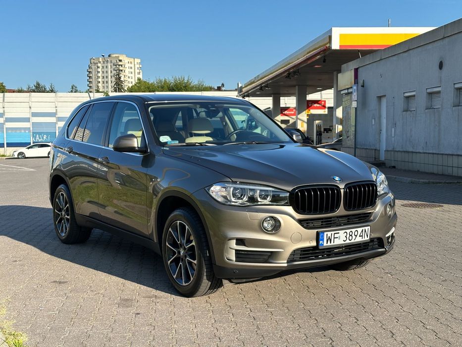 BMW X5 BMW X5 - niski przebieg, PPF, komplet kół, zadbane Warszawa