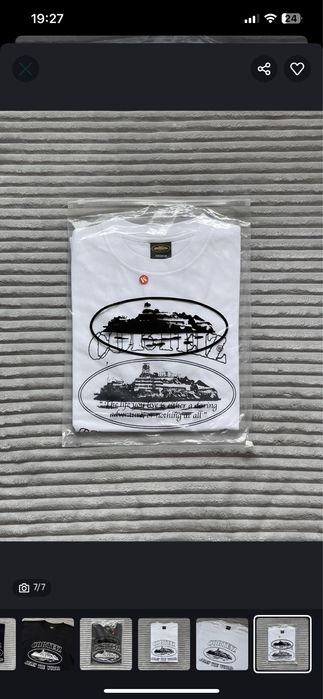 Tshirt Corteiz Branca