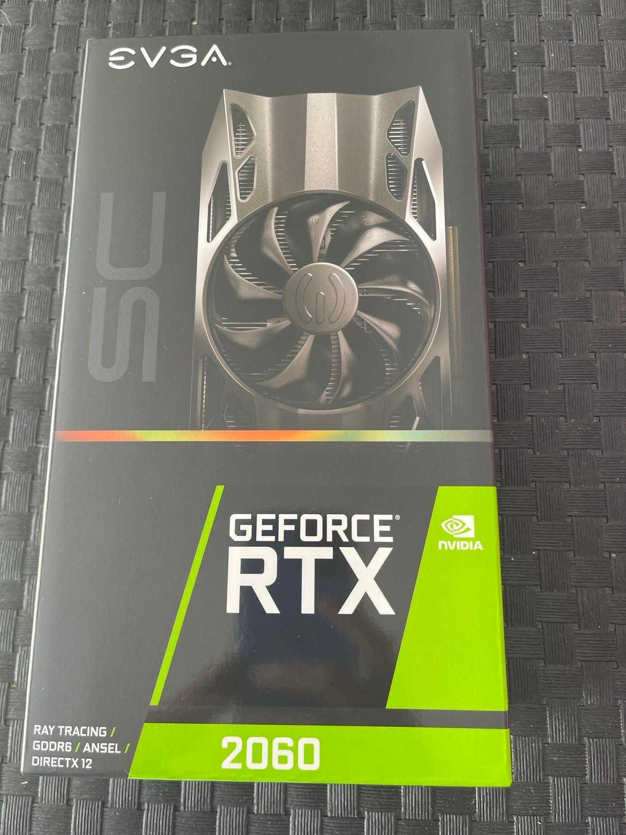 Placa Gráfica EVGA GeForce RTX 2060 SC Overclocked 6GB GDDR6