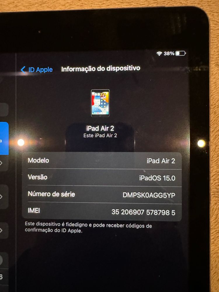 Apple iPad Air 2 128gb em ótimo estado com capas incluídas