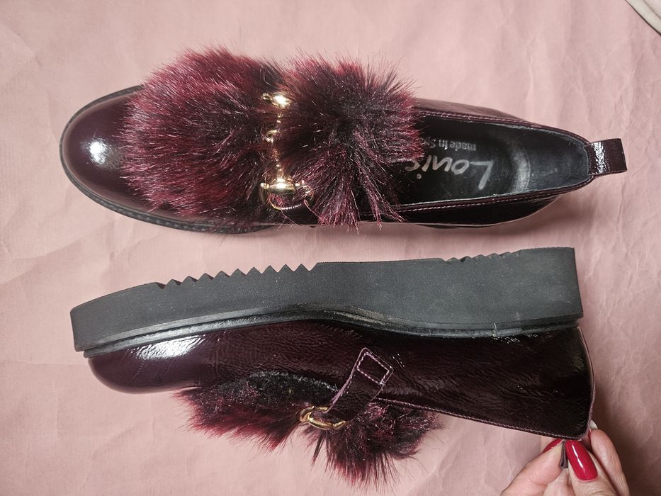 Туфлі лофери Іспанія шкіра р.40