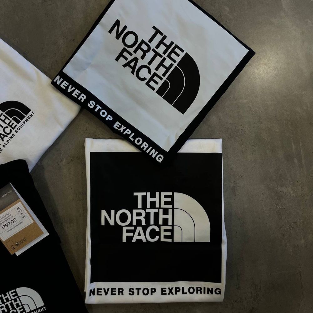 Футболка The North Face Box Logo (футболка тнф бокс лого, tnf)