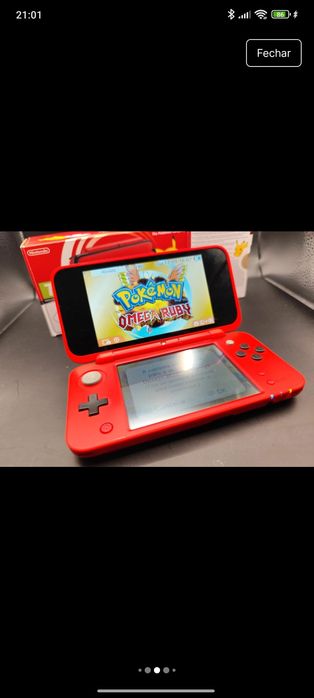 Nintendo 2DS XL Pokeball Limited Edition Nova na Caixa
