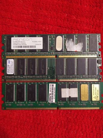 Оперативная память DDR400, DDR