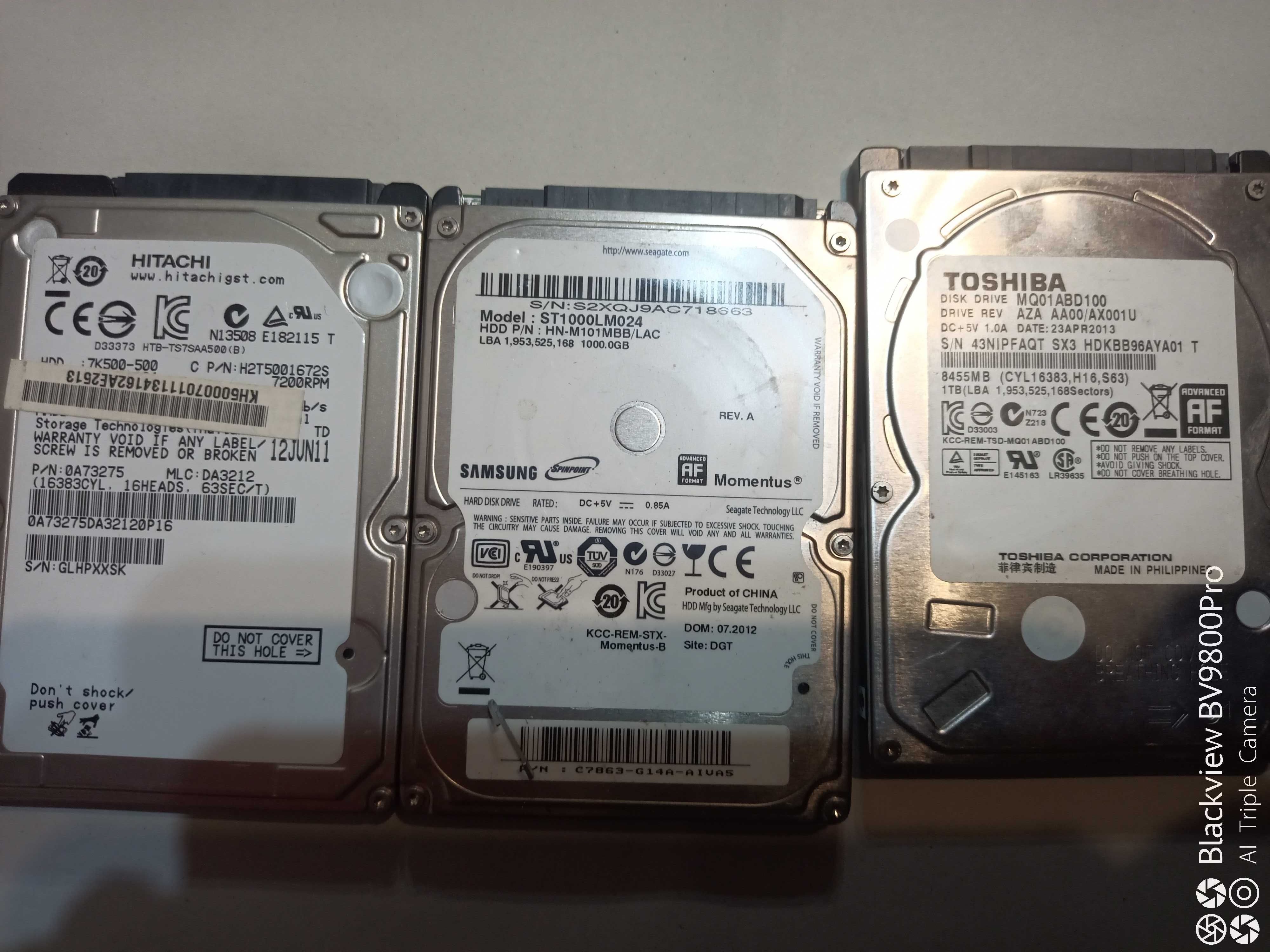 HDD SATA 2.5"\320Gb\500Gb\1000Gb винчестер