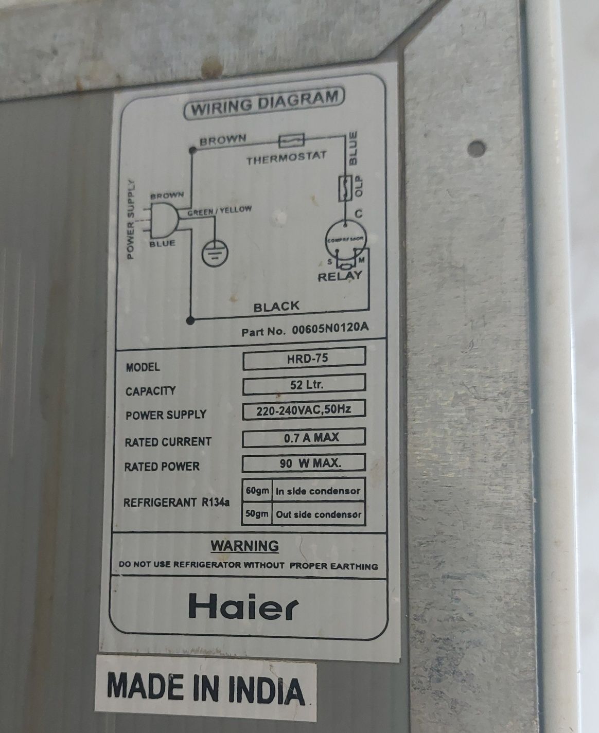 Мини холодильник Haier