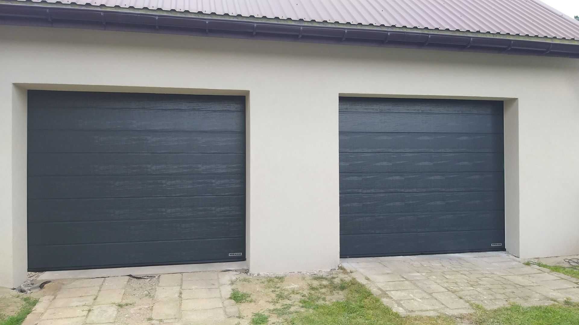 Brama garażowa segmentowa, przemysłowa, automatyka Hormann