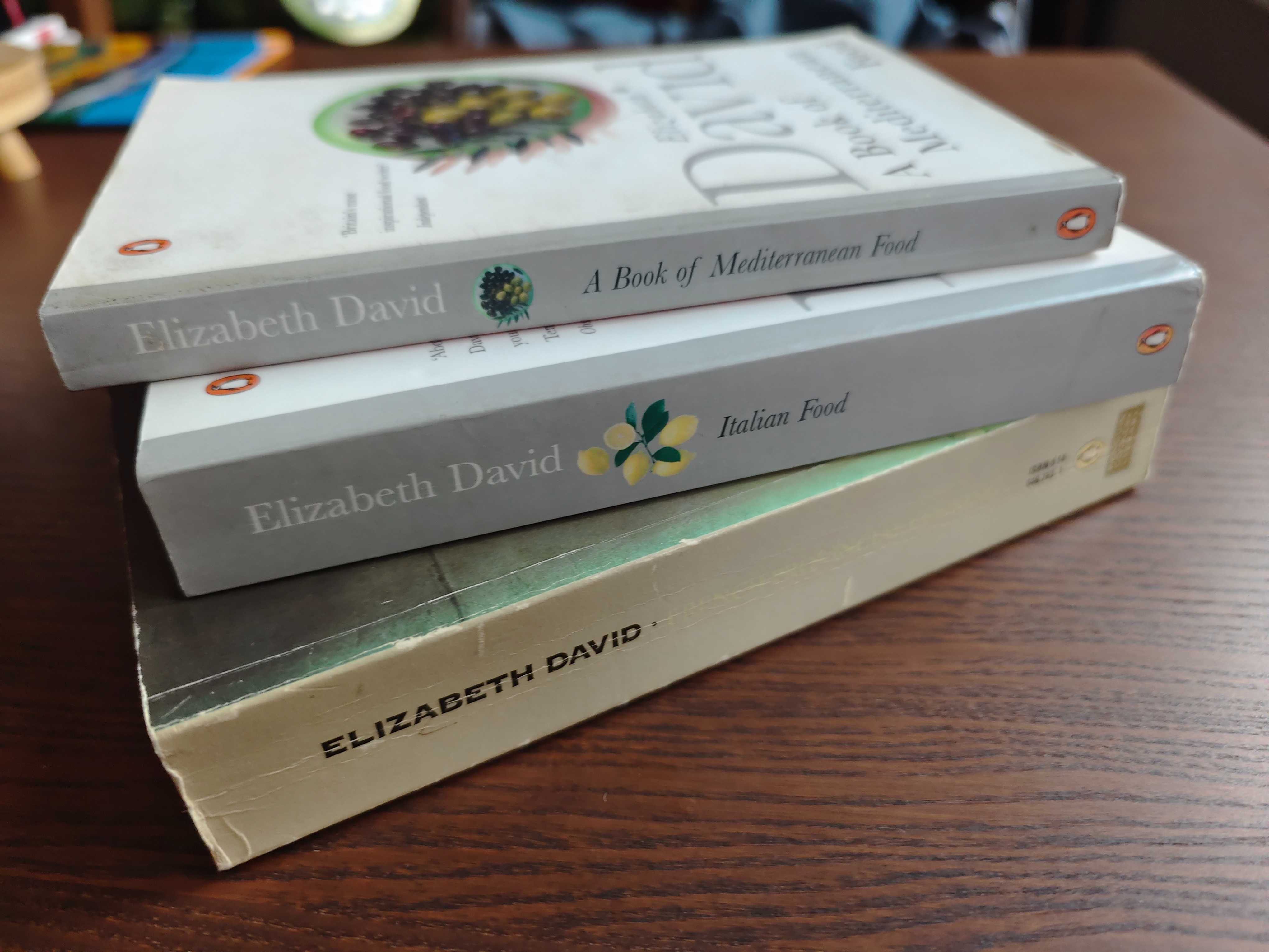 Elizabeth David - zestaw trzech książek