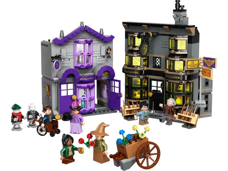 LEGO Harry Potter™ Sklepy Ollivandera™ i Madame Malkin 76439