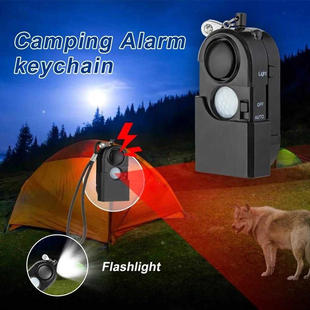 Camping Alarme Keychain c/ Sensor de Movimento