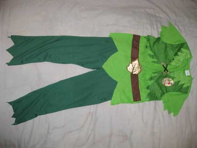 Новорічний маскарадний костюм Дісней Пітер Пен 7-9 лет рост 128-134 см