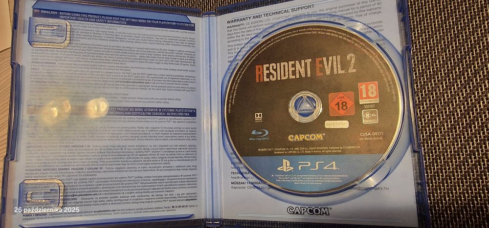 Resident Evil 2 PS4/PS5 wersja polska