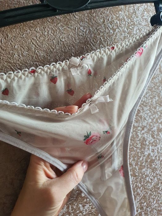 Прозорі сітчасті трусики, набір