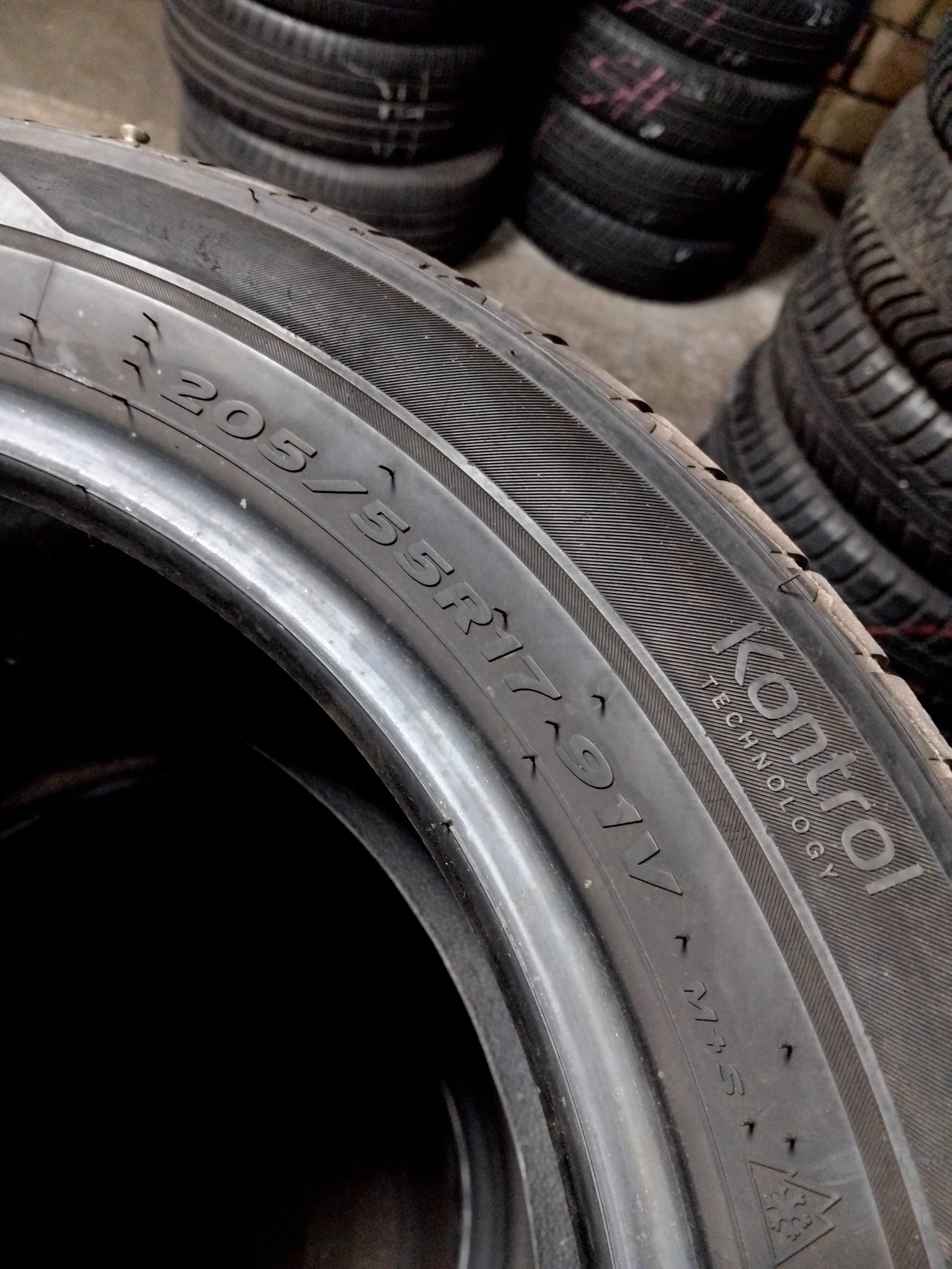 Шини бу 205/55 R17 Hankook Kinergy 4S Всесезонка Пара