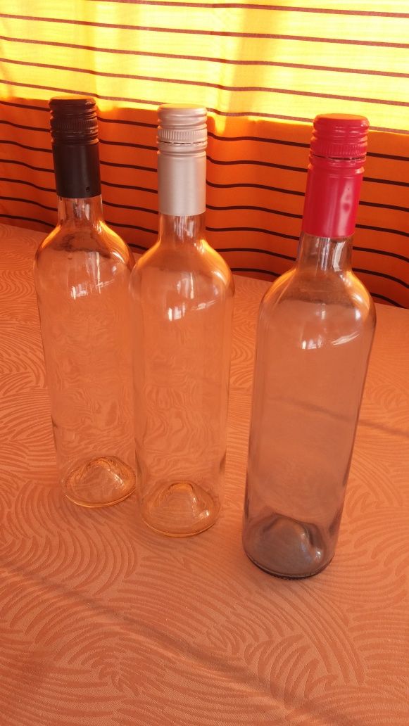 Garrafas para engarrafar vinho