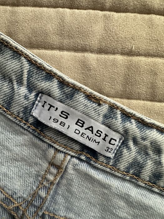 Джинсова спідниця міді