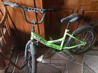 Детский зеленый велосипед Corso 18" б/у