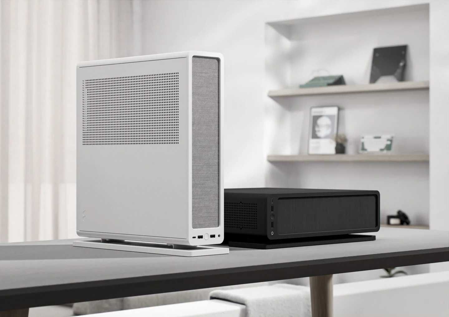 Fractal Design Ridge White miniITX корпус ПК
