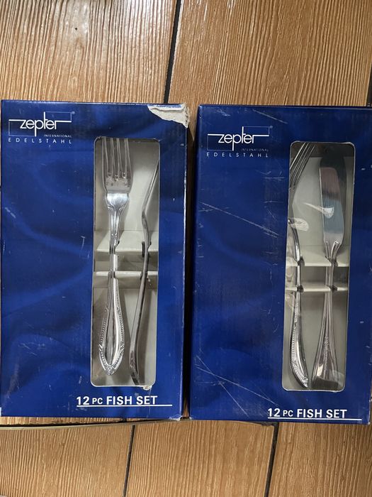 Каструля, сковорідка, льодівниця, виделки Цептер