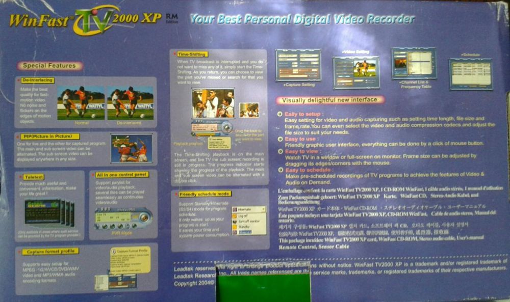 TV-тюнер WinFast 2000 XP