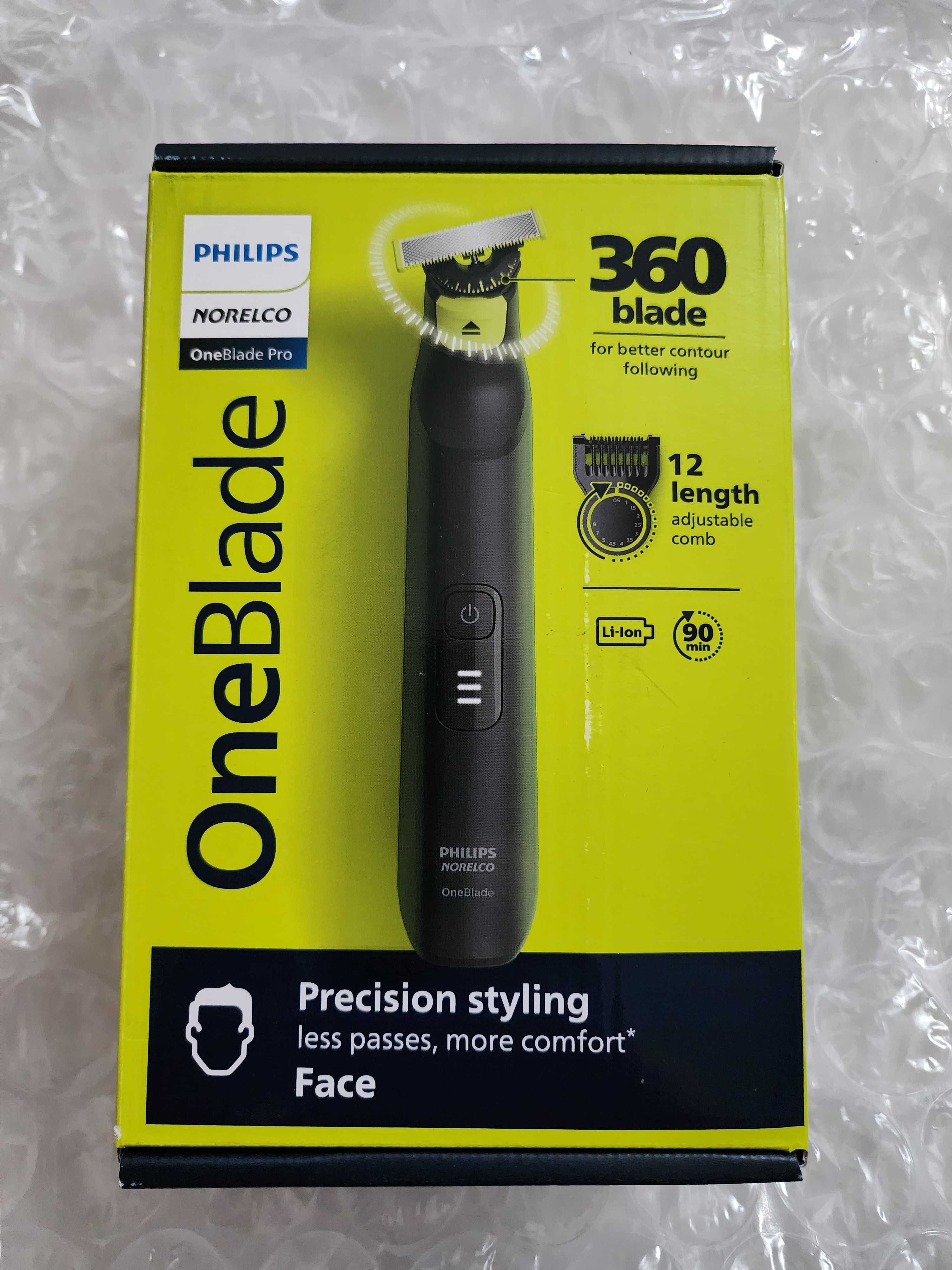 Чоловіча електробритва Philips Norelco OneBlade Pro 360 QP6531/70 NEW