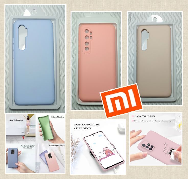 Capa Soft Touch P/ Xiaomi Note 10 Lite / Redmi 9C / Redmi 10A