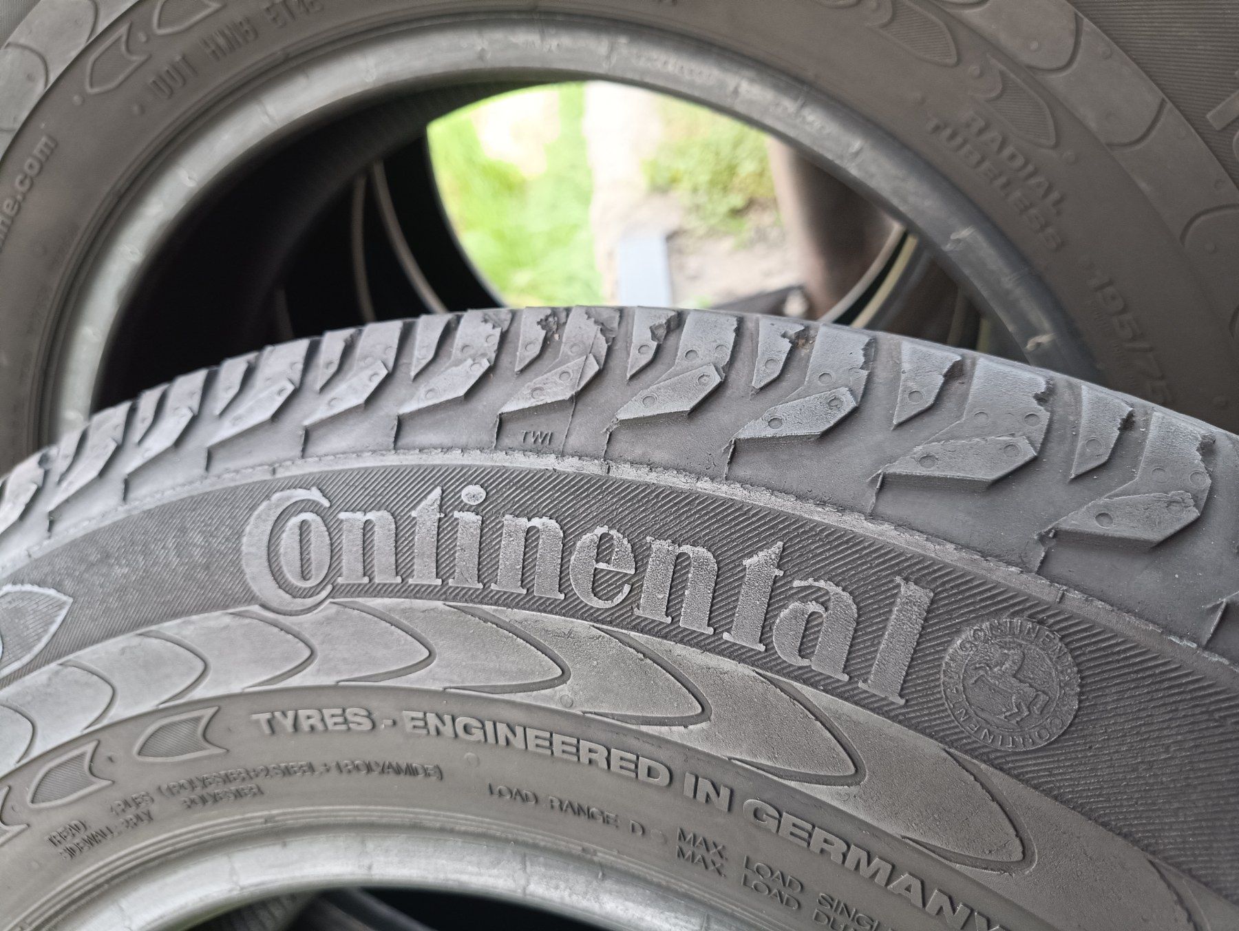 Літні шини Continental 195/75 R16C резина цешка Р16 С