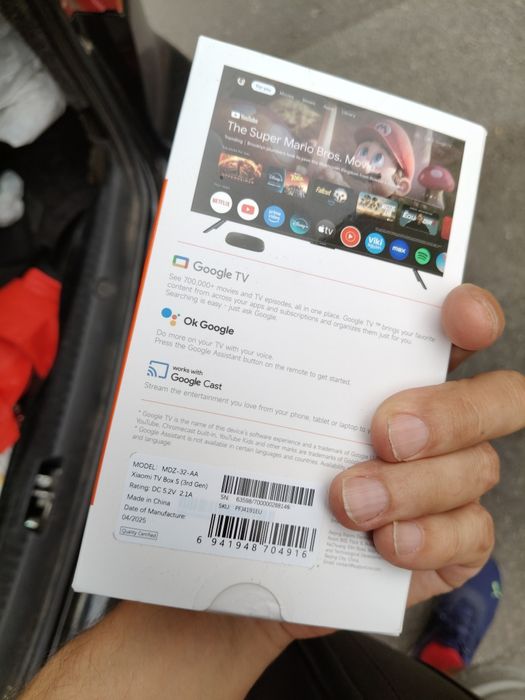 Медіаприставка Xiaomi box s 3 rd Gen