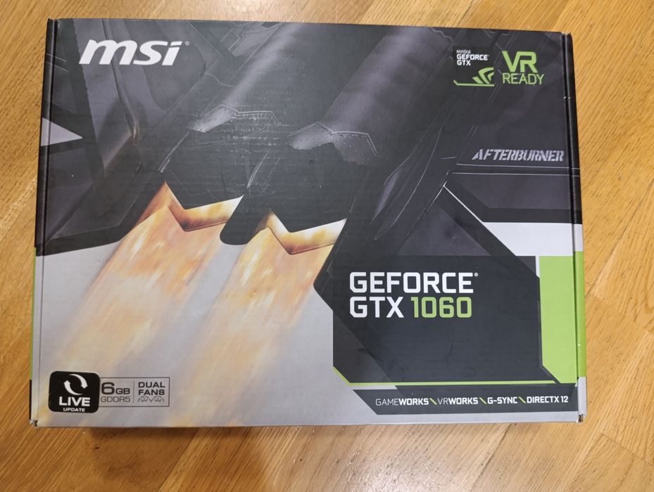 Відеокарта Msi GTX 1060 6GB