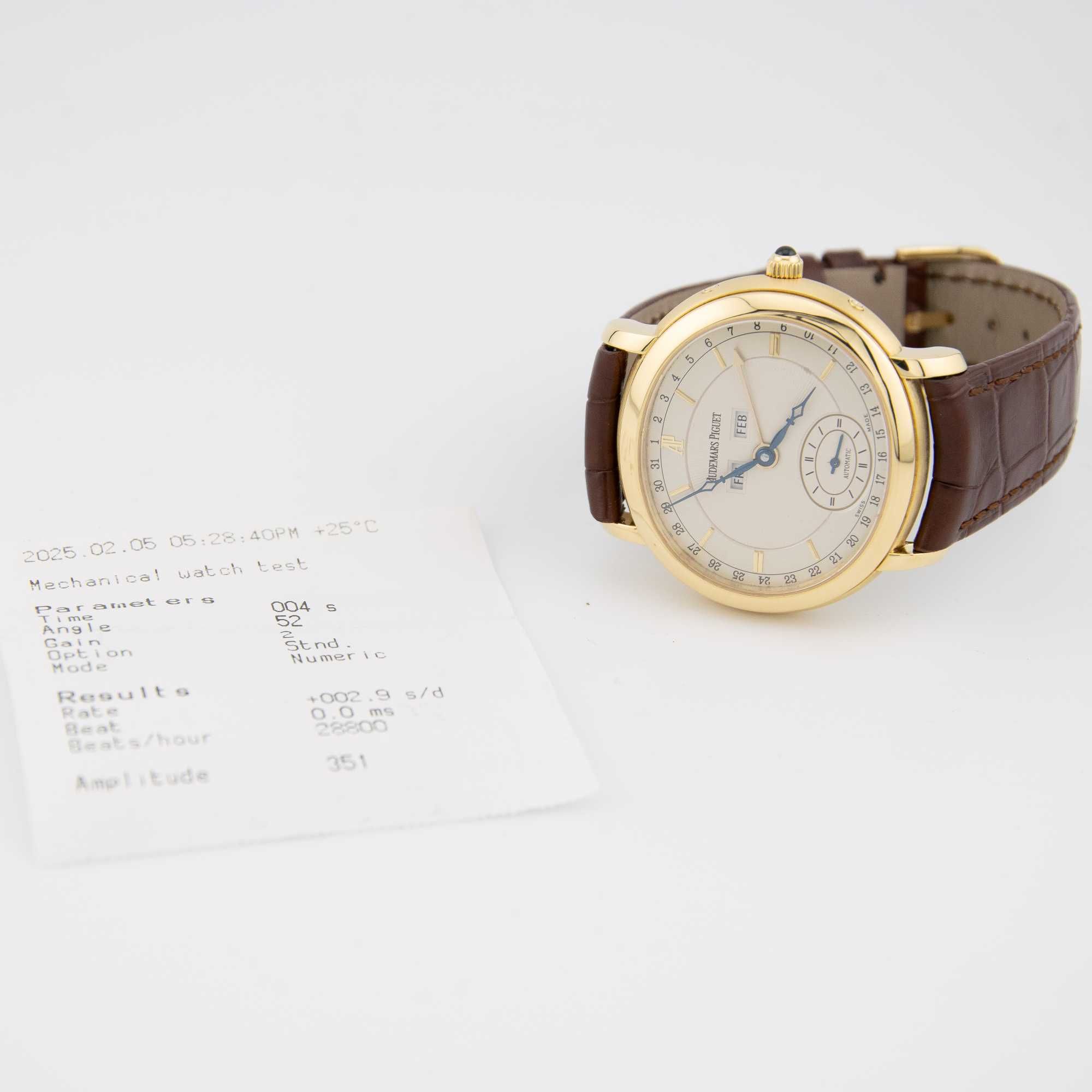 Audemars Piguet Millenary Triple Calendar 18k Złoto FULL SET REF 25816