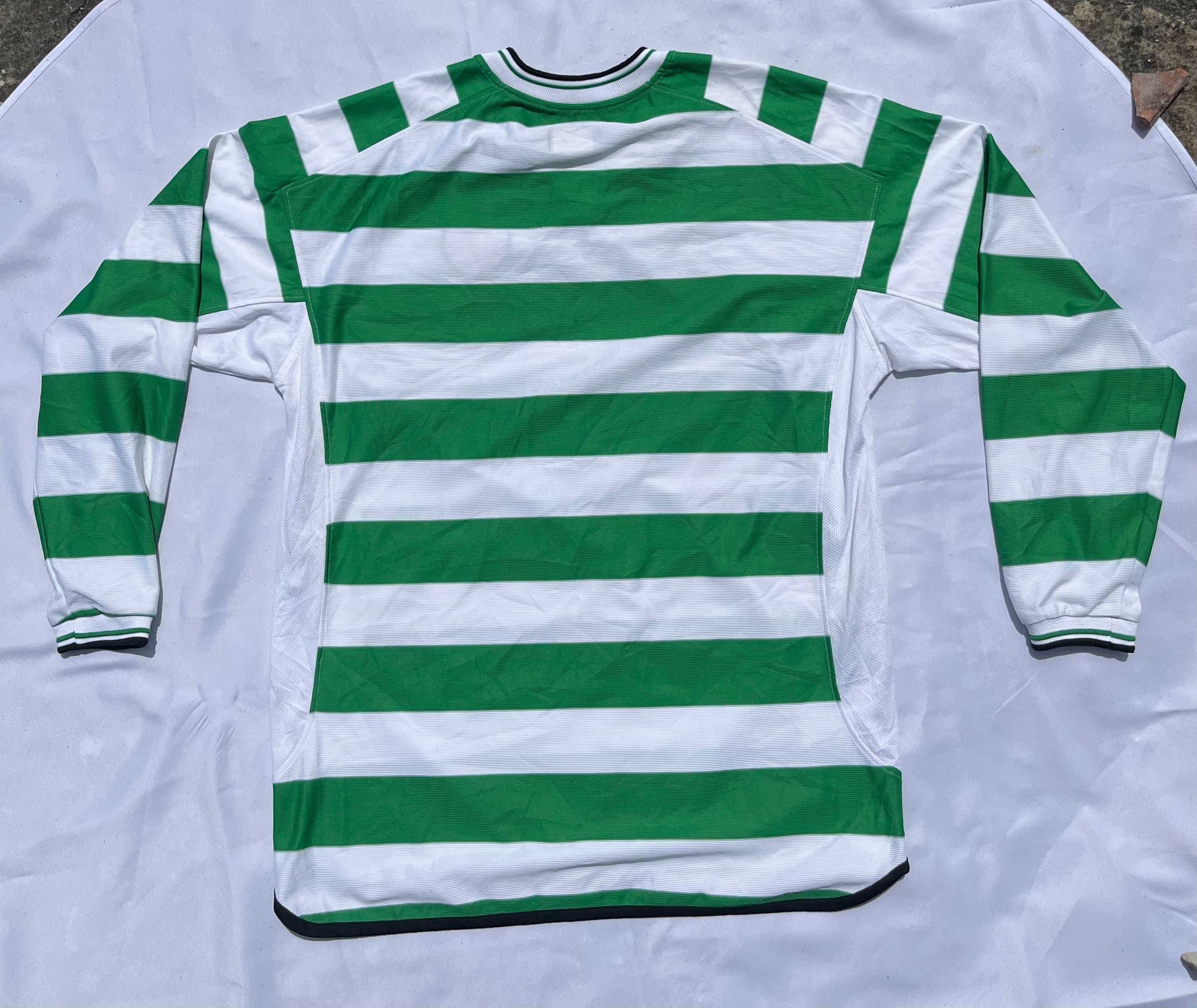 Celtic 2001/2003 Home Football Shirt Umbro Jersey Size XL