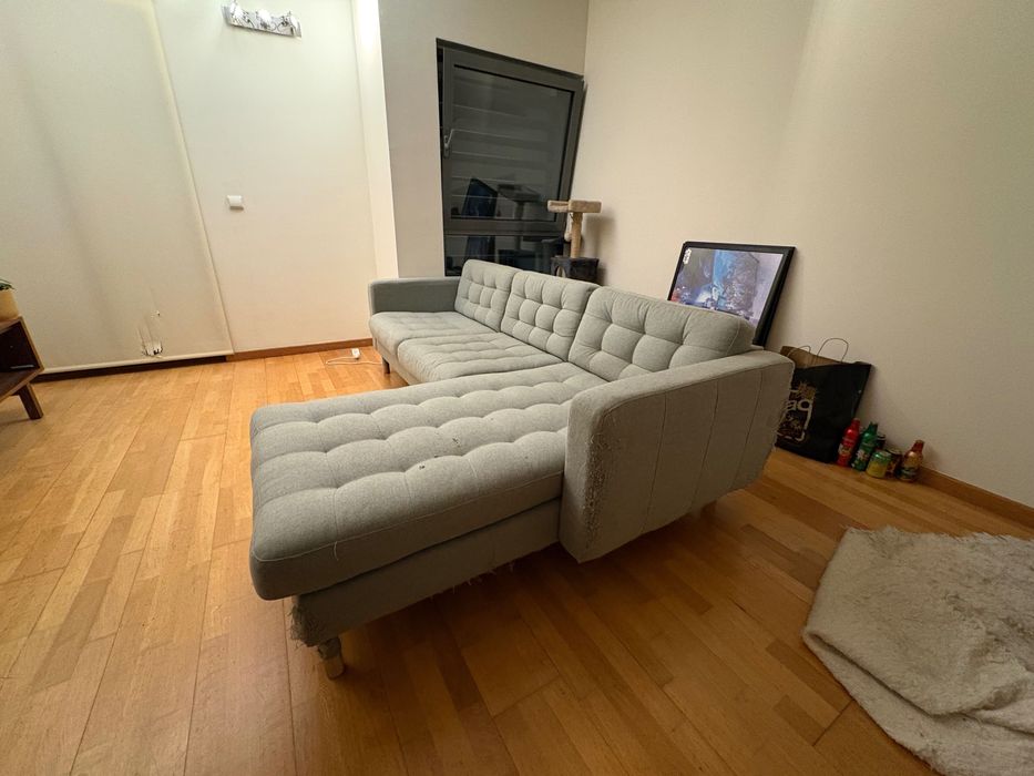 Sofá Verde Ikea Usado Venda Urgente