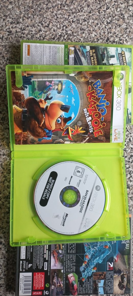 Banjo kazooie/Dirt 3/Test drive Xbox 360