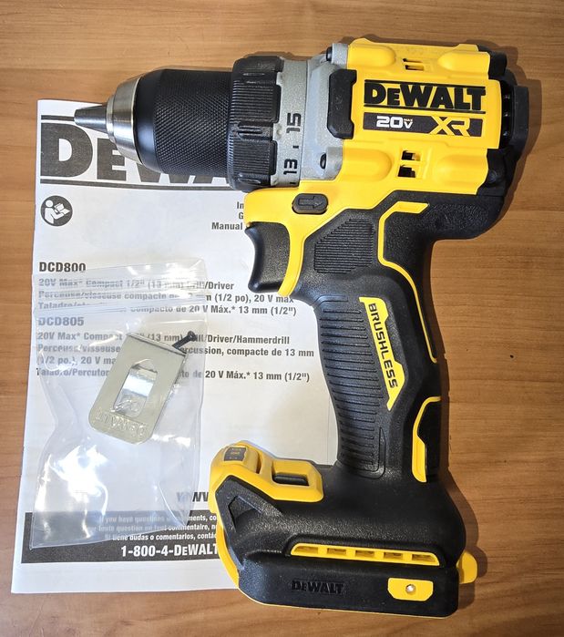 Dewalt dcd800 крутний момент 90нм  оригінал Made in Mexico