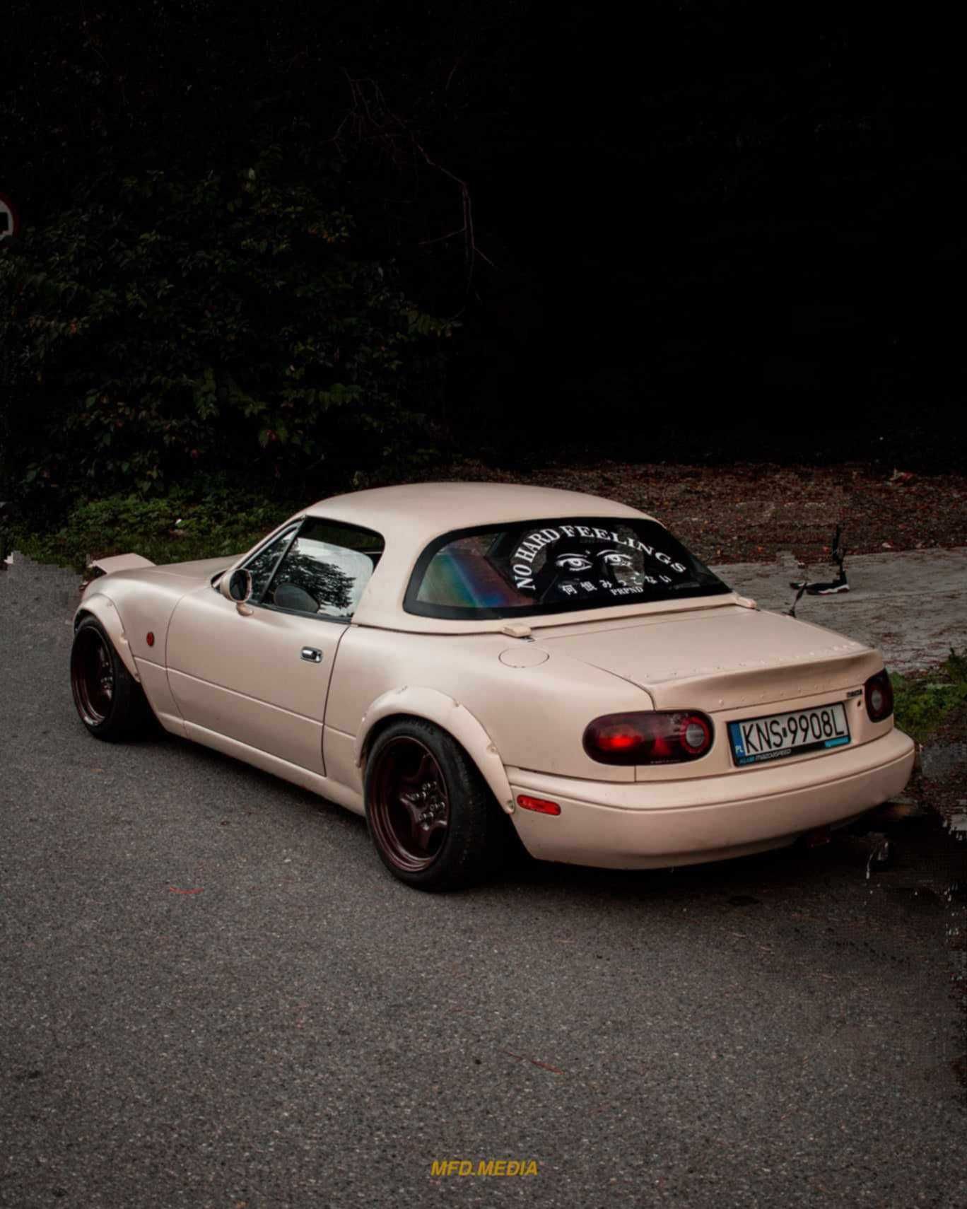 Mazda MX5 Miata poszerzenie laminat flary wide body