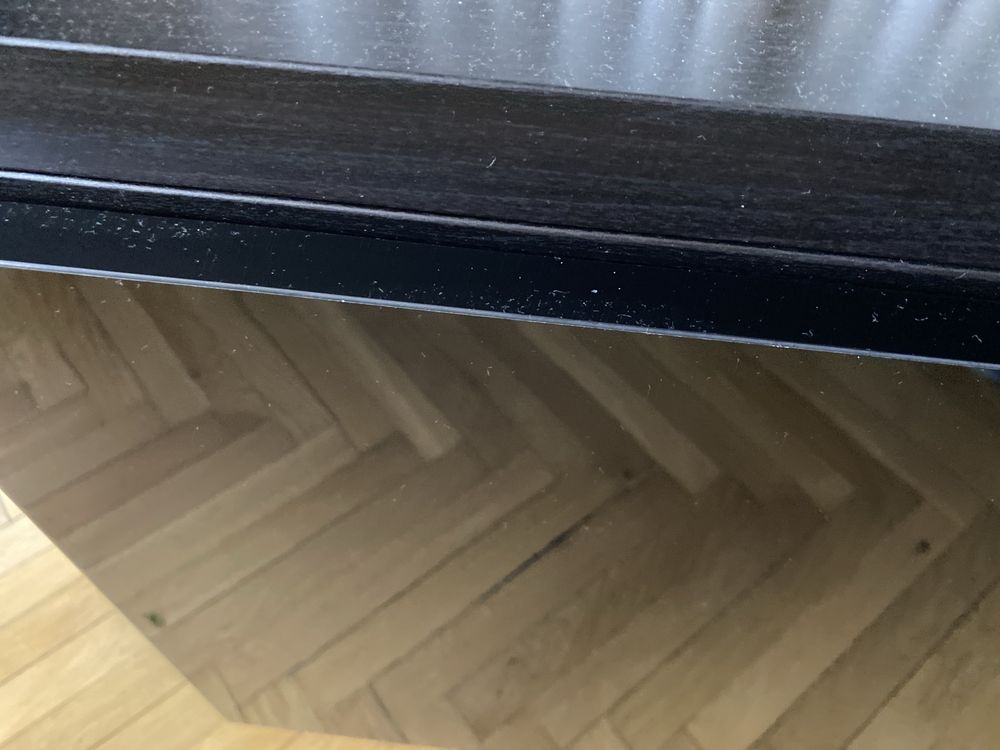 Ikea besta front selsviken czarny polysk