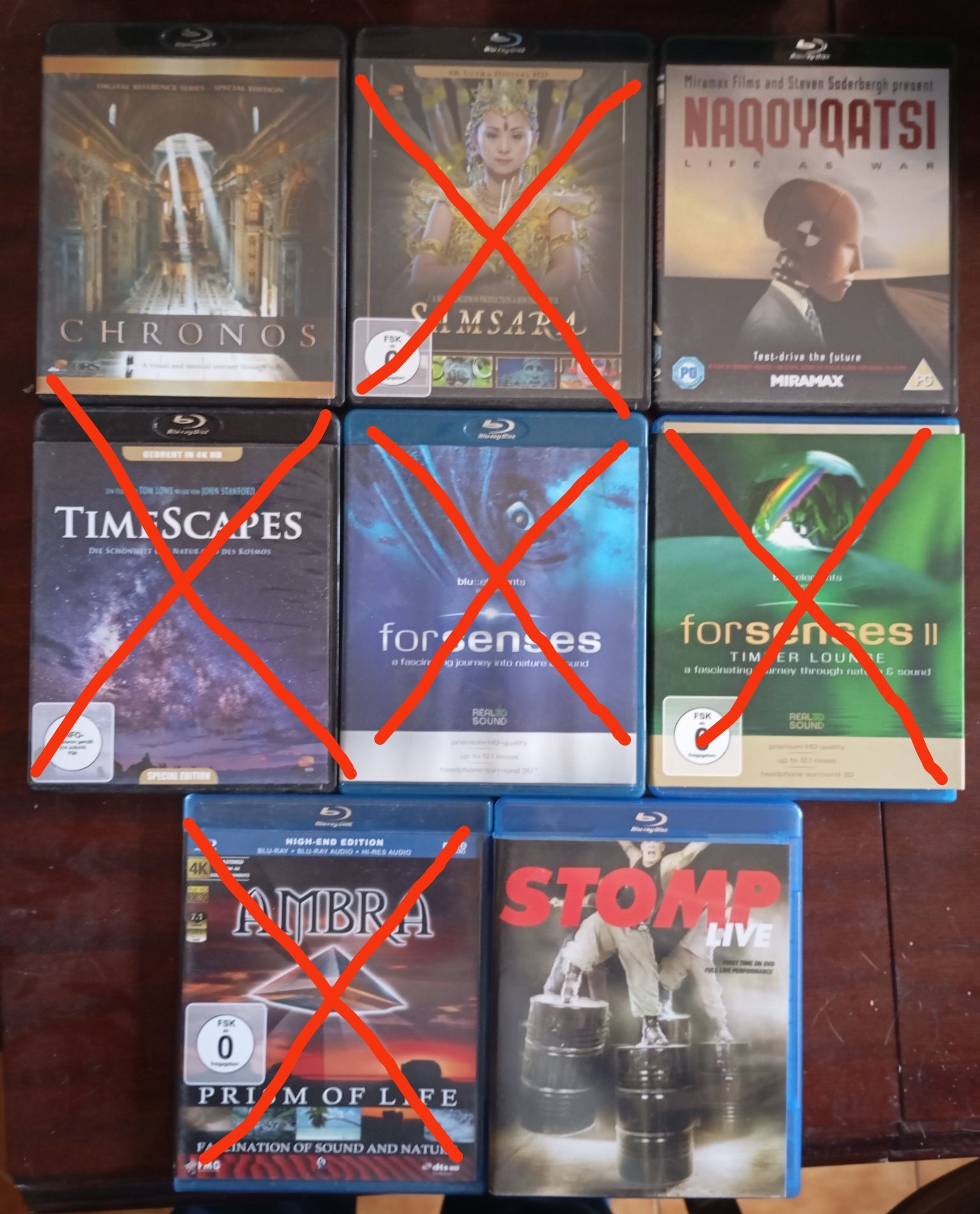 Vários Blu Ray Blu-ray Bluray para venda